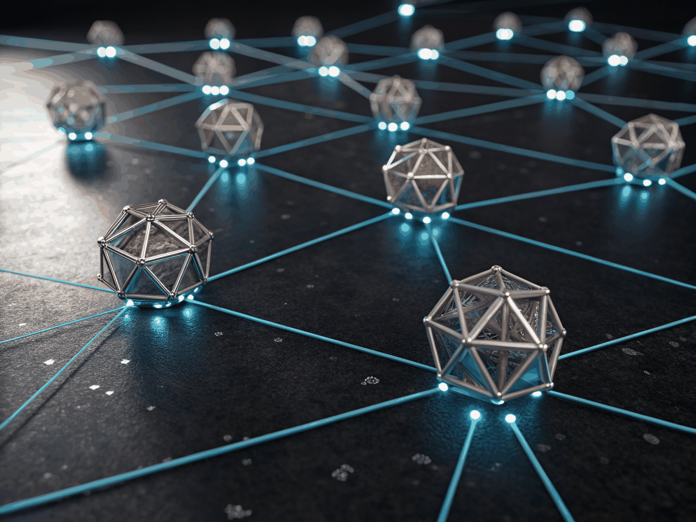 High-speed network node visualization